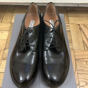 Fratelli Rossetti Black Leather Oxford shoes- Women